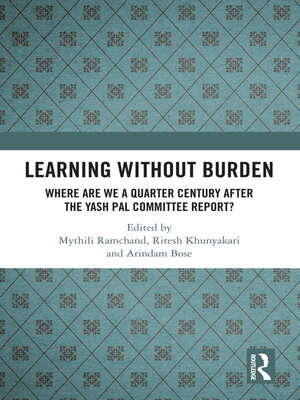 cover image of Learning without Burden